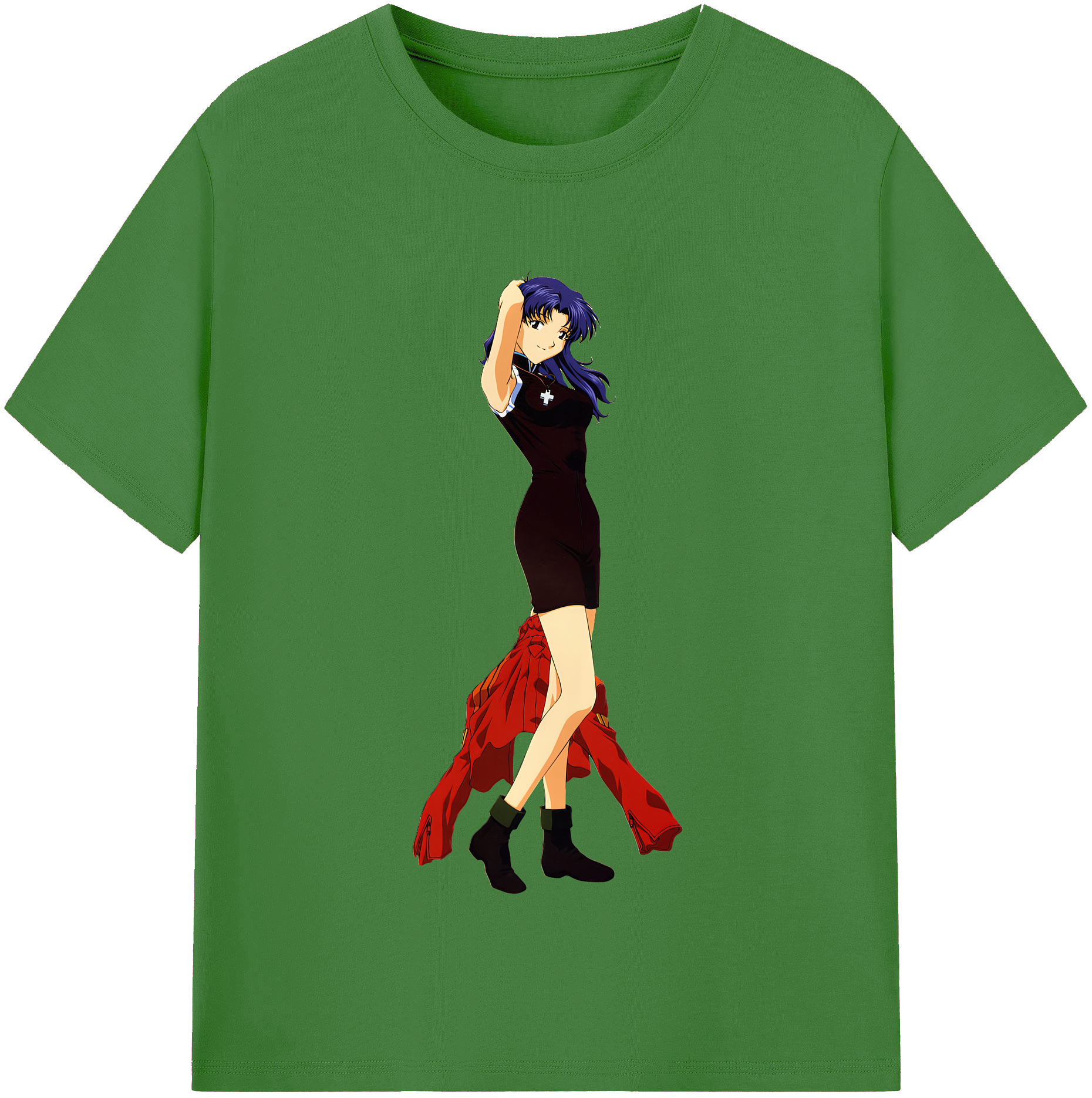（画像用） EVA 新世紀エヴァンゲリオン レディースカジュアルプリントTシャツ（綿100％）